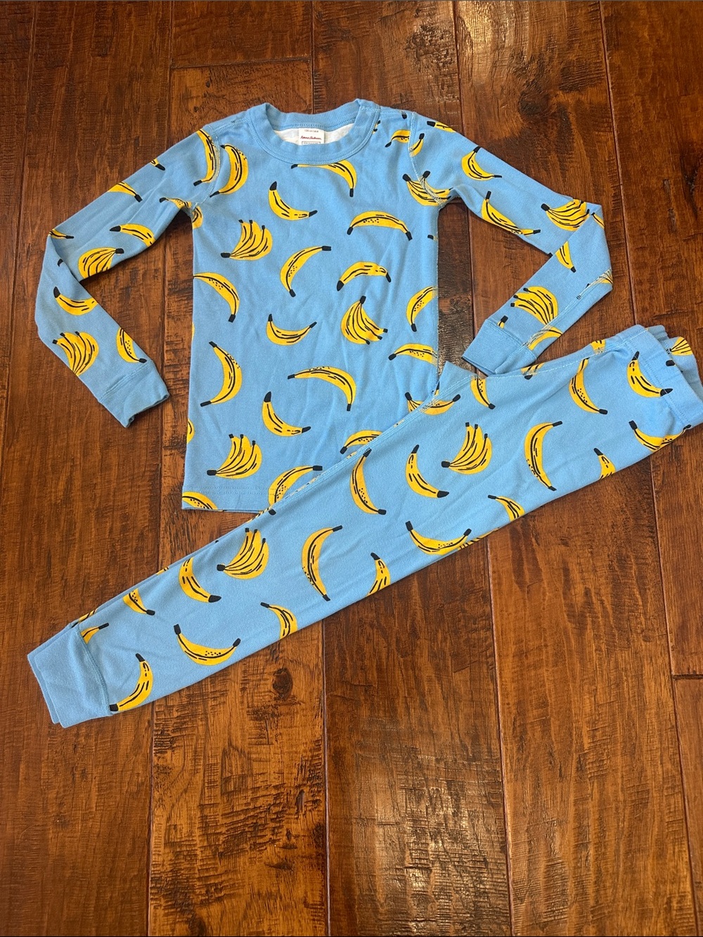 ✨ Hanna Andersson Unisex Banana Bunch Long John Pajama Set ✨